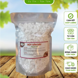 1KG Bột Sắn Dây Nguyên Chất Loại Đặc Biệt - Sạch 100% Không Pha Tạp Chất, Sỉ SLL