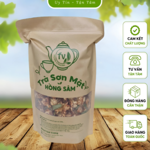 Trà Sơn Mật Hồng Sâm Nhiều Hoa, Cỏ Ngọt Cực Ngon 420G |Dòng Trinh Vương