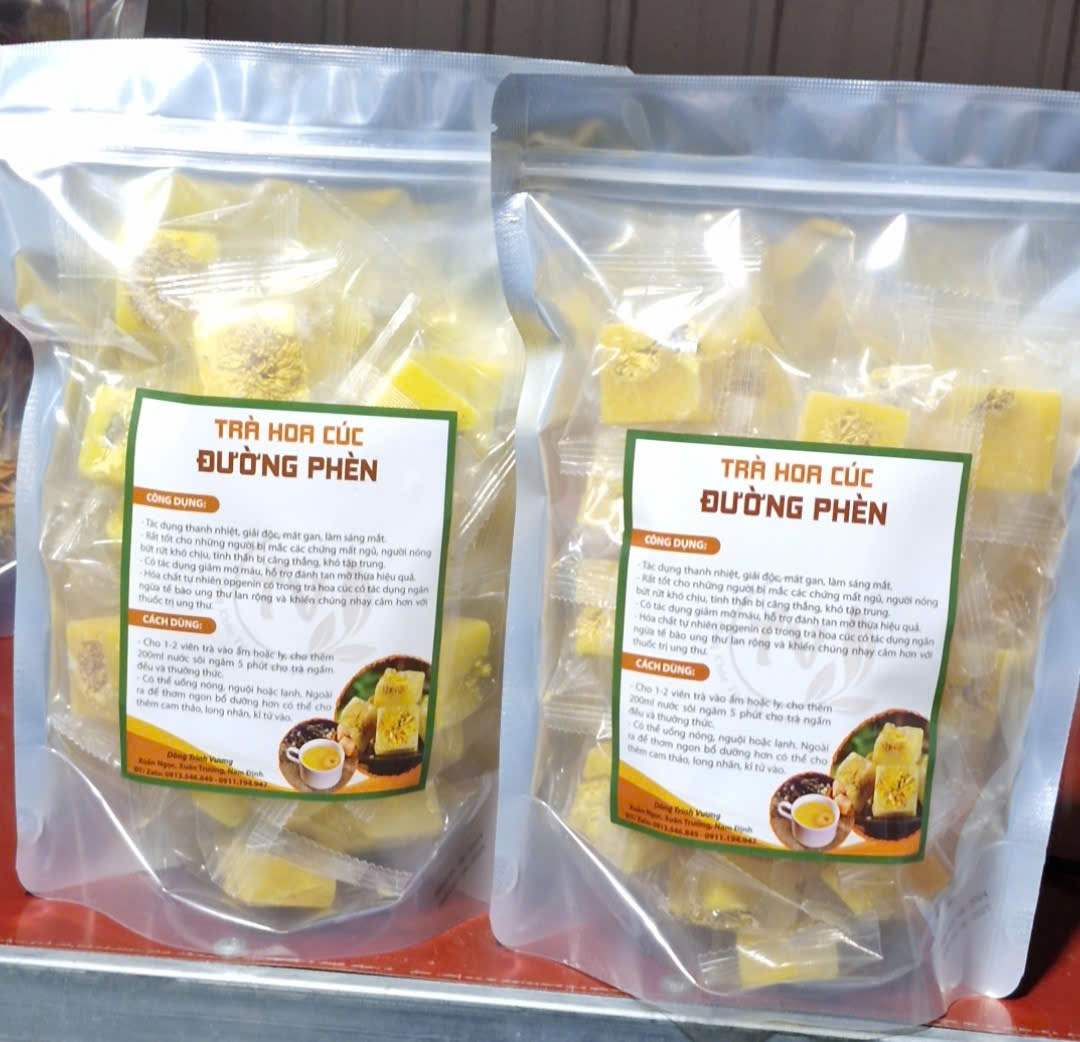 TRÀ HOA CÚC DƯỜNG PHÈN 500G