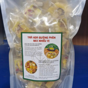 TRÀ HOA ĐƯỜNG PHÈN NHIỀU VỊ 500G