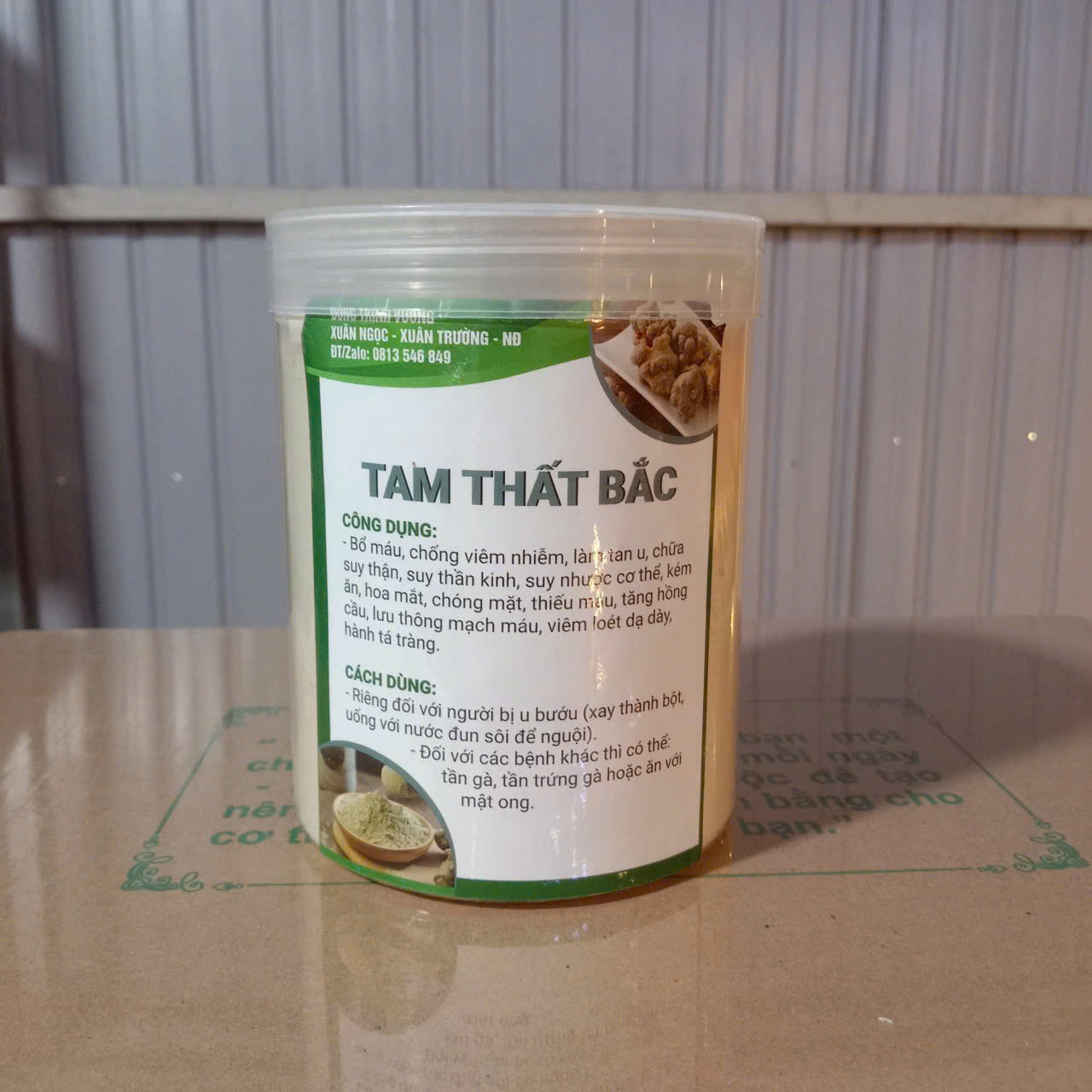 Bột Tam Thất Bắc 300g