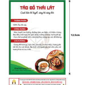 Táo Đỏ Thái Lát 500g