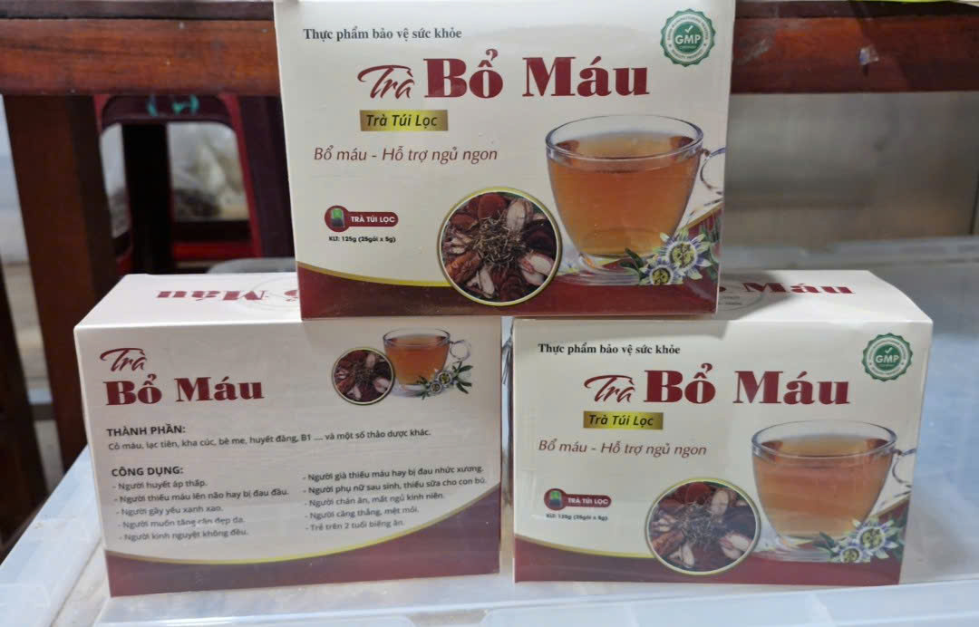 TRÀ BỔ MÁU ( Hộp 30 túi lọc)
