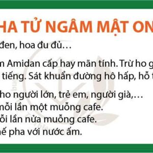 Kha Tử Ngâm Mật Ong